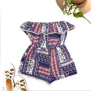 Rewind Strapless Romper